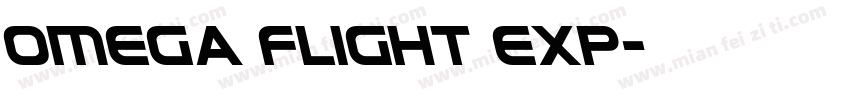 Omega Flight Exp字体转换